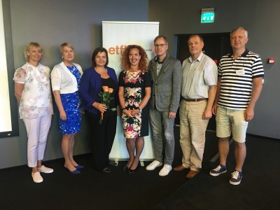 ETFL juhatus 2018 Merike Hallik